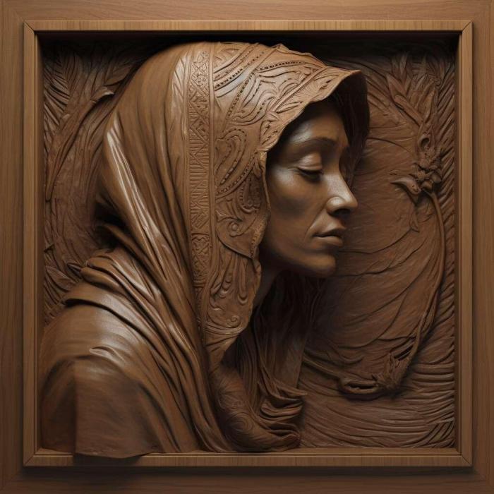 نموذج ثلاثي الأبعاد لآلة CNC 3D Art 